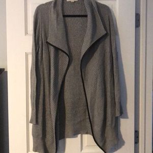 Grey cardigan
